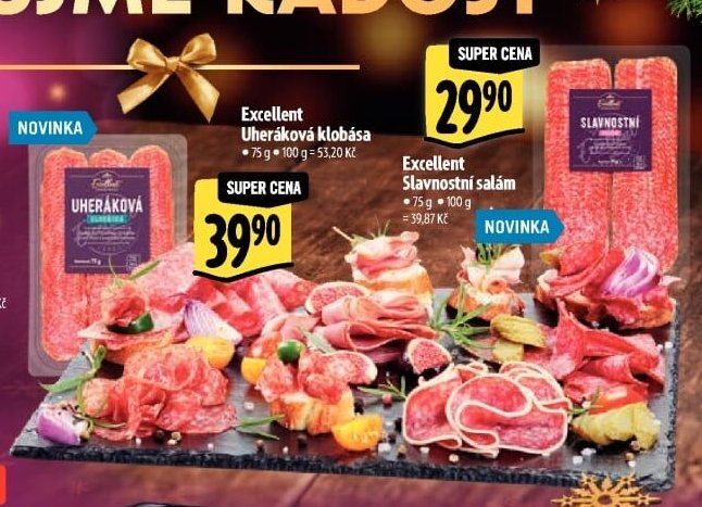 Excellent Uheráková klobása