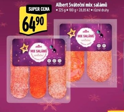 Albert Sváteční mix salámů