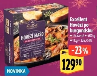 Hovězí po Burgundsku Sous vide Albert Excellent