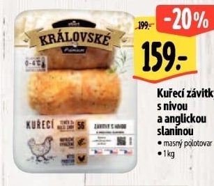 Kuřecí závitky královské Premium Albert