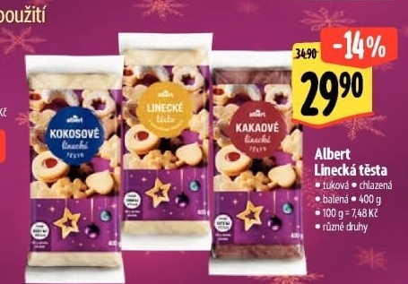 Linecké těsto Albert