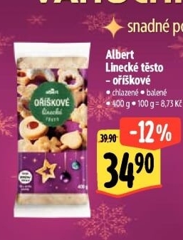 Linecké těsto Albert
