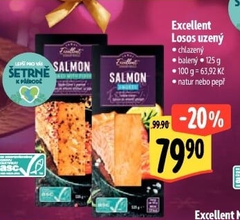 Losos uzený filet Albert Excellent