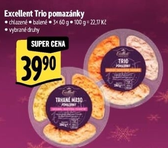 Pomazánka Trio Albert Excellent