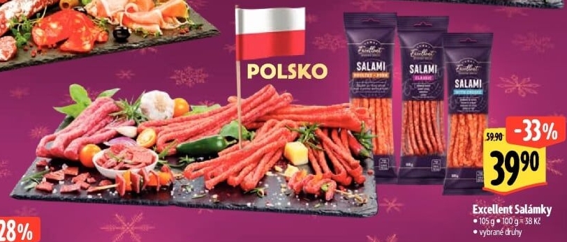 Salámky Albert Excellent