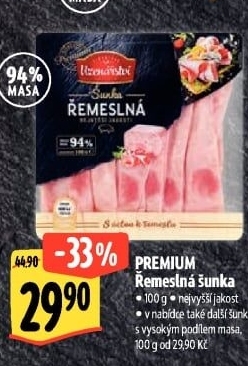 Šunky nejvyšší jakosti Premium Albertovo uzenářství