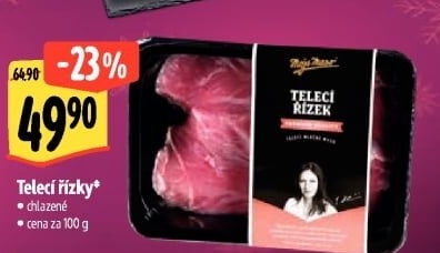 Telecí řízky Moje Maso