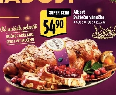 Vánočka sváteční Albert