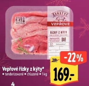 Vepřové řízky z kýty Albert