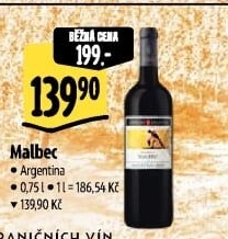 Víno Malbec Sommelier Collection