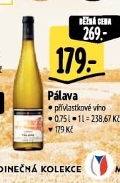 Víno Pálava Sommelier Collection - přívlastkové
