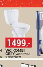 WC kombi GREY