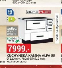 Kuchyňská kamna Alfa 55