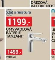 Umyvadlová baterie TANZANIT