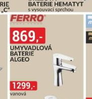 Umyvadlová baterie ALGEO