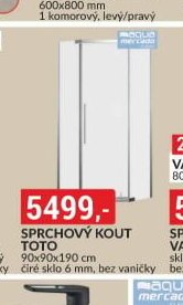 Sprchový kout Toto
