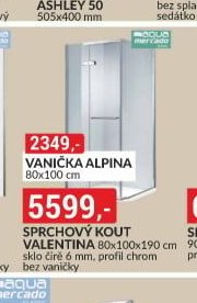 Sprchový kout Valentina