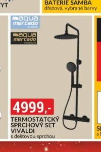 Termostatický sprchový set Vivaldi