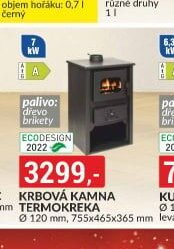 Krbová kamna Termokreka