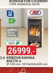 Krbová kamna Baltik 6