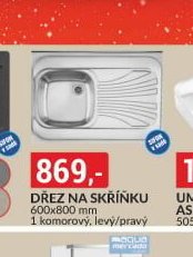 Dřez na skříňku