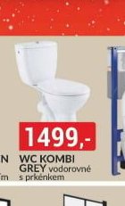 WC kombi Grey