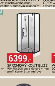Sprchový kout Elize