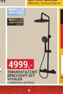 Termostatický sprchový set Vivaldy