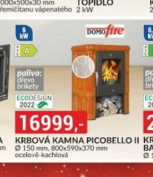 Krbová kamna Picobello II