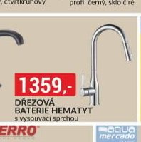 DŘEZOVÁ BATERIE HEMATYT