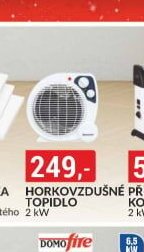 Horkovzdušné topidlo