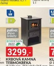 Krbová kamna TERMOKREKA