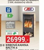 Krbová kamna BALTIK 6