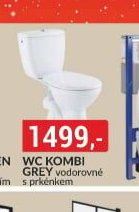 WC KOMBI GREY