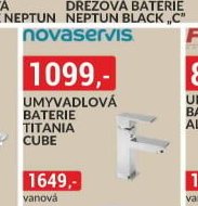 UMYVADLOVÁ BATERIE TITANIA CUBE