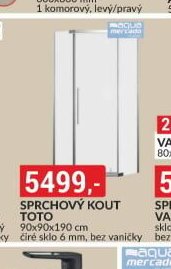 Sprchový kout Toto