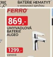 Umyvadlová baterie Algeo