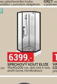Sprchový kout Elize
