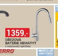 Dřezová baterie Hematyt