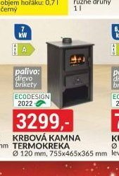 Krbová kamna Termokreka