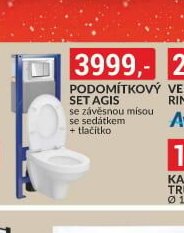 Podomítkový set Agis