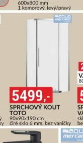 Sprchový kout Toto