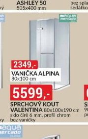 Sprchový kout Valentina