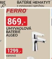 Umyvadlová baterie Algeo