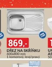Dřez na skříňku