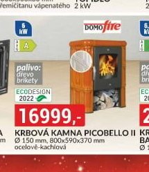 Krbová kamna Picobello II
