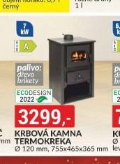 Krbová kamna Termokreka
