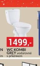 WC KOMBI GREY
