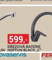 DŘEZOVÁ BATERIE NEPTUN BLACK C