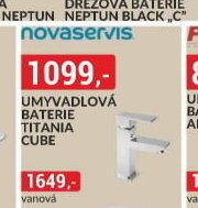 UMYVADLOVÁ BATERIE TITANIA CUBE
